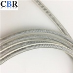 1X19 10mm Greenhouse,Galvanized Pvc coated wire rope