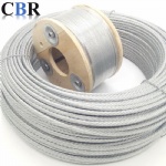 6X24+7FC galvanized steel wire rope