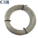 1x19galvanized steel control wire textile cable